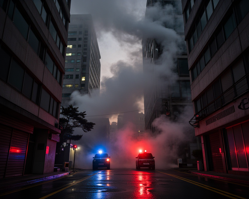 Seoul Urban Fire Scene