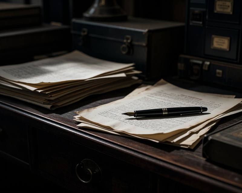 Historical Archive Noir