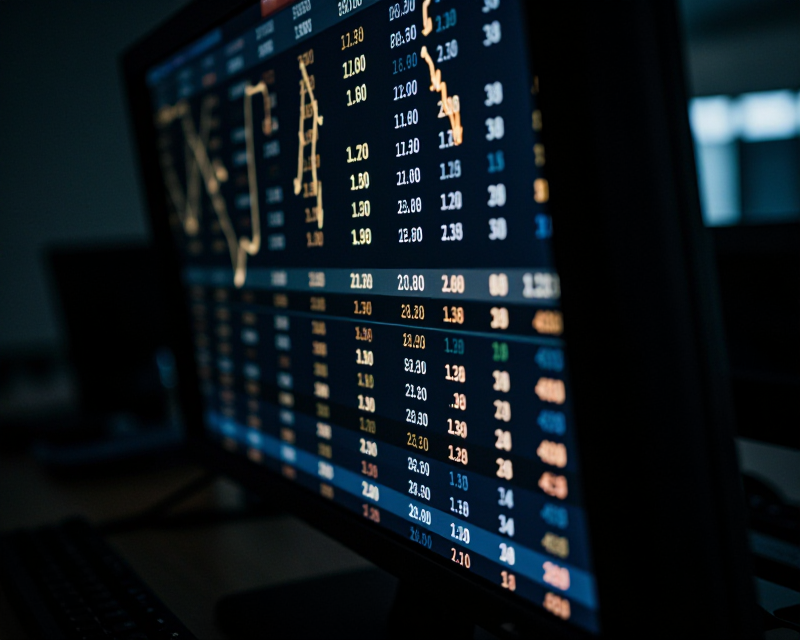 Financial Market Noir