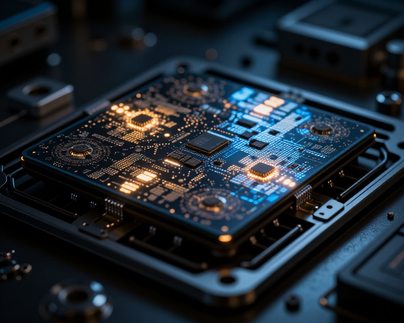 High-tech Semiconductor R&D Atmosphere