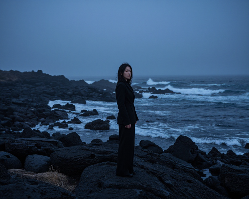 Cinematic Jeju Coast