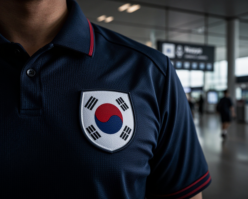 Korean National Team Arrival Atmosphere