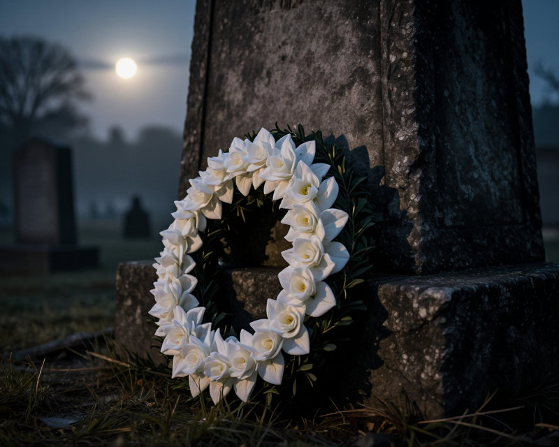 Solemn Memorial Atmosphere