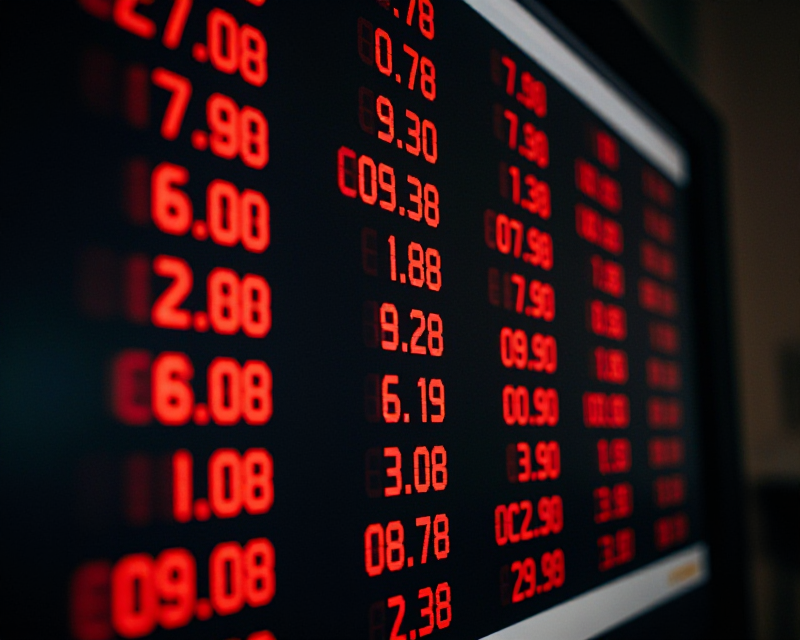 Market Volatility Noir