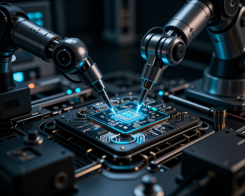 Futuristic AI Semiconductor