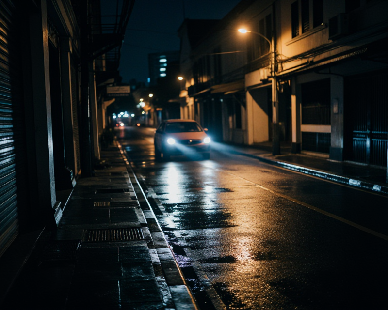 Manila Night Noir Atmosphere