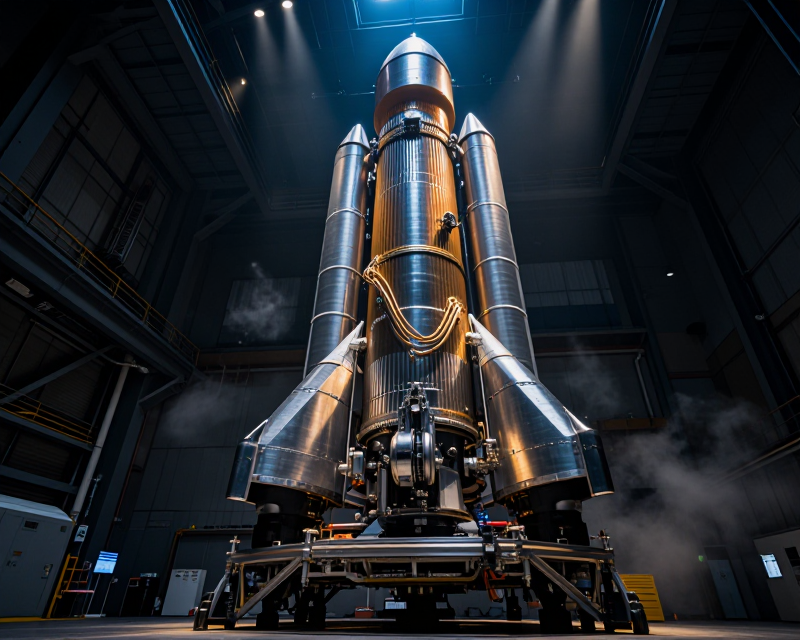 Cinematic Rocket Assembly