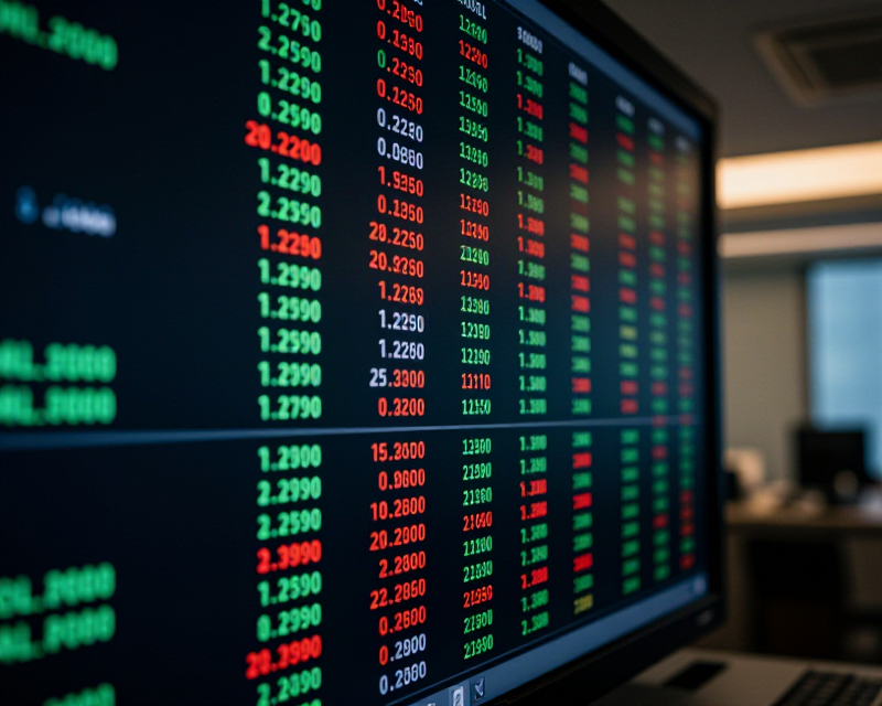 Financial Market Noir