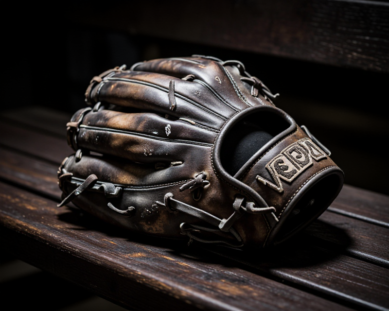 Cinematic Baseball Glove Detail