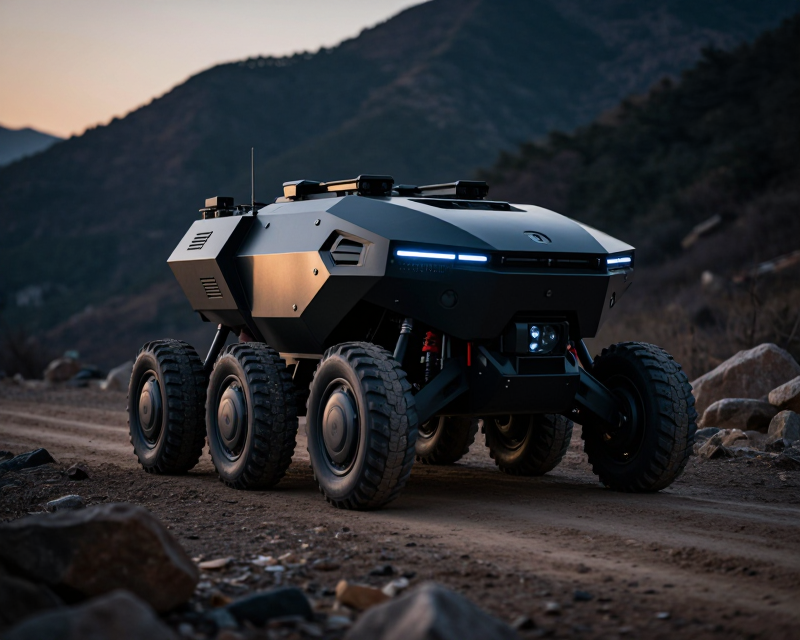 Military UGV in Korean Terrain