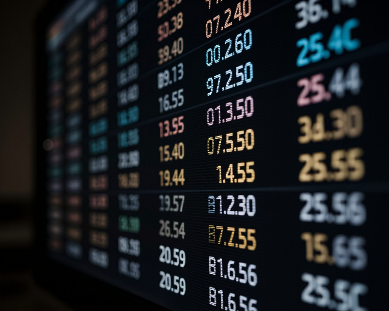 Stock Market Digital Display